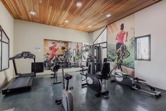 Academia de apartamento para alugar com 1 quarto, 38m² em Jardim Paulistano, São Paulo