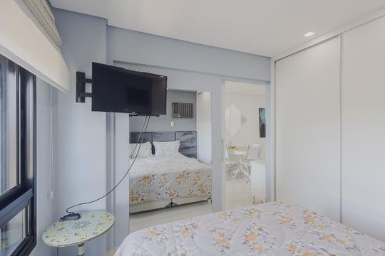 Quarto de apartamento para alugar com 1 quarto, 38m² em Jardim Paulistano, São Paulo