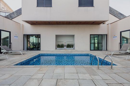 Piscina de apartamento para alugar com 1 quarto, 38m² em Jardim Paulistano, São Paulo