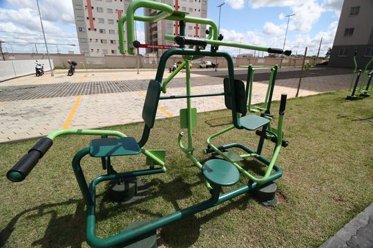 Área comum de apartamento para alugar com 2 quartos, 50m² em Jardim Espanha, Uberlândia