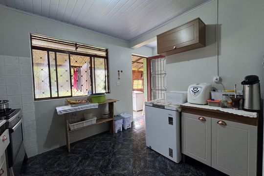 Cozinha de casa à venda com 1 quarto, 400m² em Feitoria, São Leopoldo