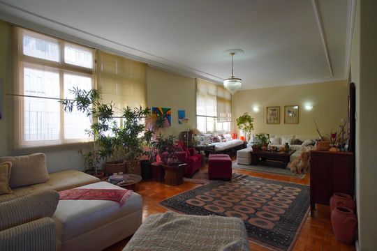 Sala de apartamento à venda com 4 quartos, 230m² em Rio Branco, Porto Alegre