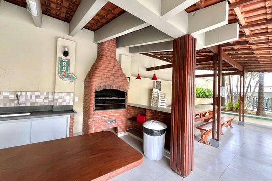 Área comum - Churrasqueira de apartamento à venda com 3 quartos, 72m² em Vila da Saúde, São Paulo