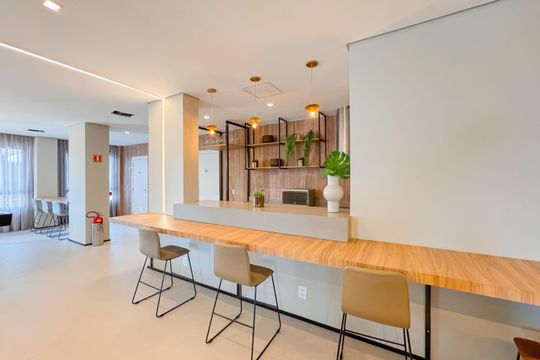Área comum de kitnet/studio à venda com 1 quarto, 22m² em Ipiranga, São Paulo