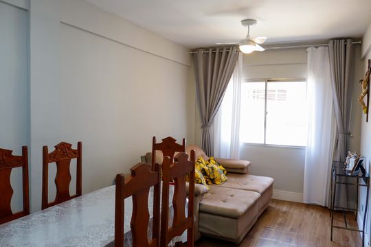 sala de apartamento à venda com 2 quartos, 78m² em Vila São José, Osasco