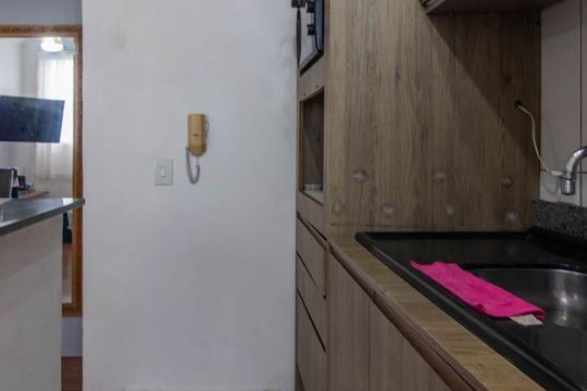 Cozinha de apartamento à venda com 2 quartos, 47m² em Partenon, Porto Alegre