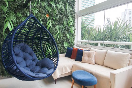 Varanda gourmet de apartamento à venda com 3 quartos, 246m² em Vila Suzana, São Paulo