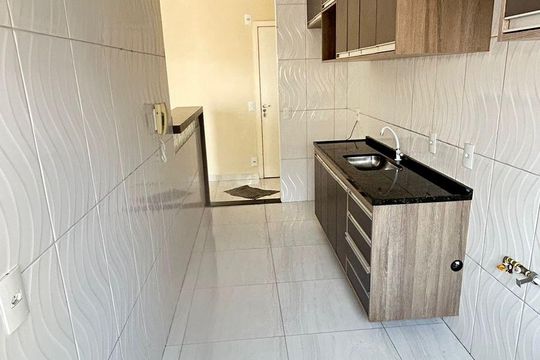Cozinha de apartamento para alugar com 2 quartos, 53m² em Vila Ipe, Hortolândia