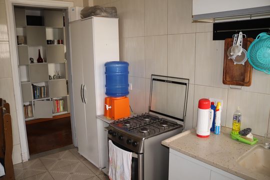 Cozinha de apartamento à venda com 2 quartos, 100m² em República, São Paulo