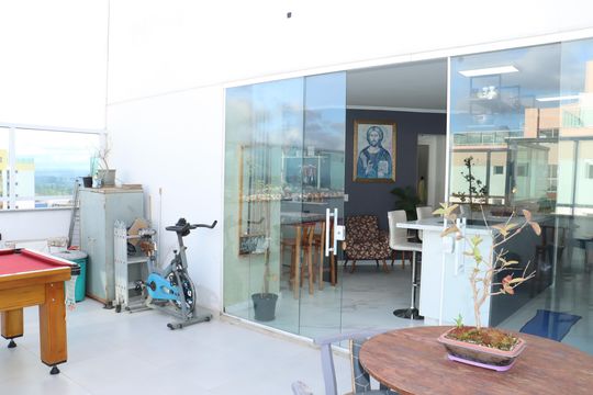 Varanda de apartamento para alugar com 3 quartos, 178m² em Parque Esplanada do Embu, Embu das Artes