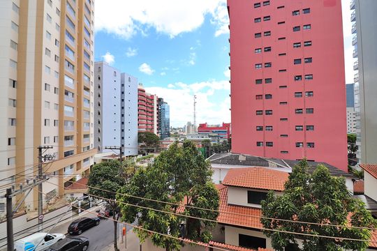 Vista de kitnet/studio para alugar com 1 quarto, 40m² em Centro, São Bernardo do Campo