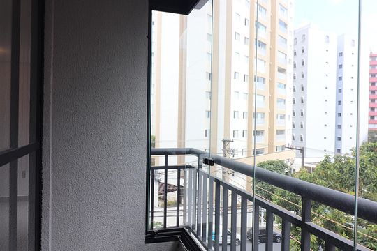 Varanda gourmet de kitnet/studio para alugar com 1 quarto, 40m² em Centro, São Bernardo do Campo
