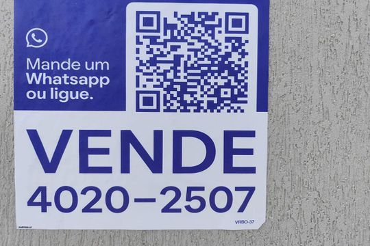 Placa de casa de condomínio à venda com 2 quartos, 91m² em Burgo Paulista, São Paulo