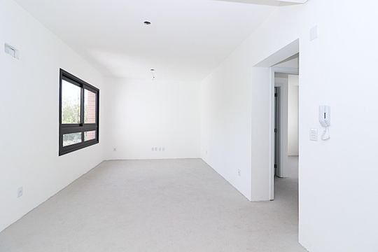 Sala de apartamento à venda com 2 quartos, 58m² em São João, Porto Alegre
