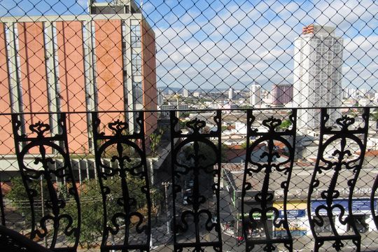 Varanda da Sala - Vista de apartamento à venda com 3 quartos, 127m² em Vila Yara, Osasco