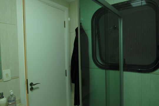 Banheiro Social de apartamento à venda com 3 quartos, 127m² em Vila Yara, Osasco
