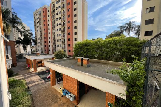 Vista Varanda da Sala de apartamento para alugar com 3 quartos, 68m² em Jardim das Vertentes, São Paulo