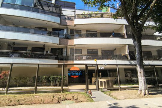 Fachada do Prédio de apartamento para alugar com 3 quartos, 179m² em Recreio dos Bandeirantes, Rio de Janeiro