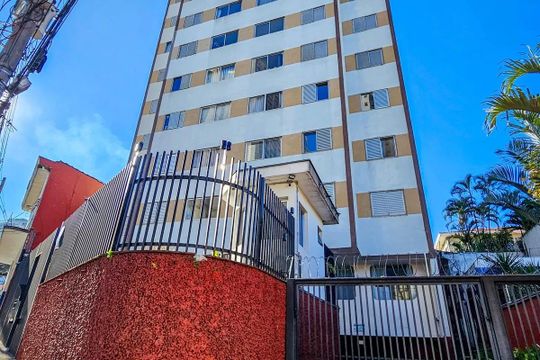 Fachada do Prédio de apartamento para alugar com 1 quarto, 45m² em Santo Amaro, São Paulo