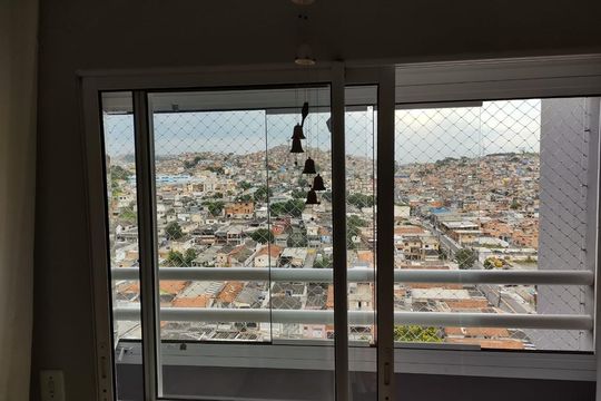 Sala de apartamento para alugar com 2 quartos, 53m² em Vila Luzita, Santo André