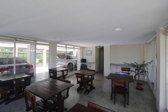 Área comum - Salão de festas de apartamento à venda com 2 quartos, 85m² em Higienópolis, Porto Alegre