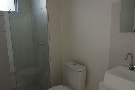 Banheiro de apartamento para alugar com 3 quartos, 54m² em Vila Rio Branco, Jundiaí