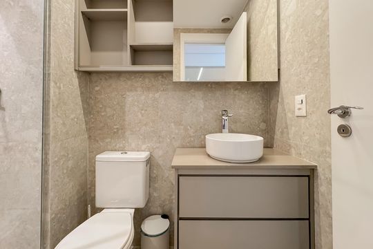 Banheiro de apartamento à venda com 2 quartos, 50m² em Ipiranga, São Paulo