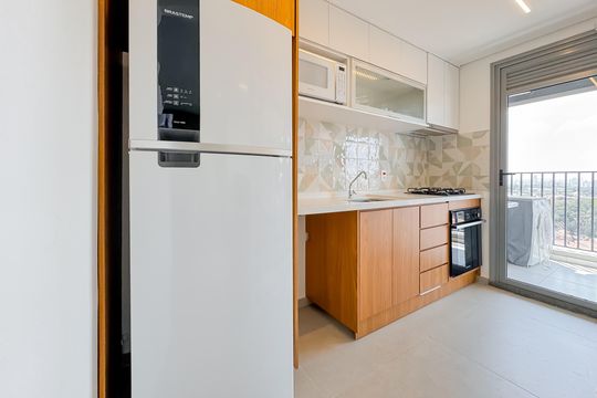 Cozinha de apartamento à venda com 2 quartos, 50m² em Ipiranga, São Paulo