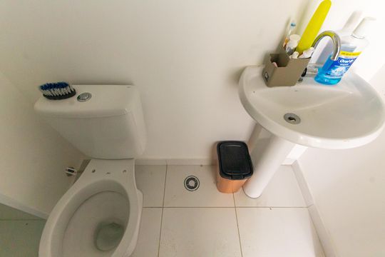 Banheiro da Suíte de apartamento para alugar com 1 quarto, 28m² em Penha de França, São Paulo