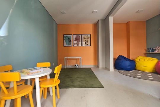 Área comum - Brinquedoteca de apartamento para alugar com 1 quarto, 28m² em Penha de França, São Paulo