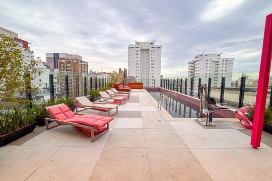 Área comum de kitnet/studio à venda com 1 quarto, 20m² em Cerqueira César, São Paulo