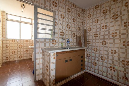 Cozinha de apartamento à venda com 1 quarto, 48m² em Vila Industrial (campinas), Campinas