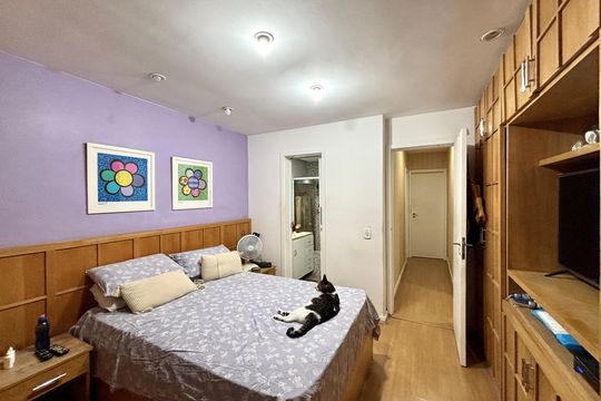 Suíte de apartamento à venda com 3 quartos, 130m² em Botafogo, Rio de Janeiro