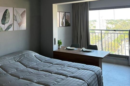 Apartamento para alugar com 1 quarto, 37m² em Indianópolis, São Paulo