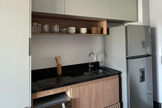 Studio de apartamento para alugar com 1 quarto, 37m² em Indianópolis, São Paulo