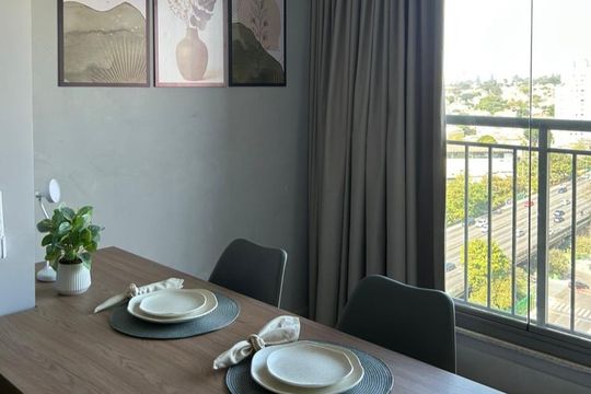 Studio de apartamento para alugar com 1 quarto, 37m² em Indianópolis, São Paulo