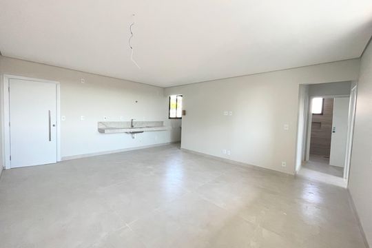 Sala/Cozinha de apartamento à venda com 3 quartos, 75m² em Itapoã, Belo Horizonte
