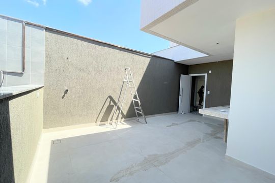 Terraço de apartamento à venda com 3 quartos, 112m² em Itapoã, Belo Horizonte