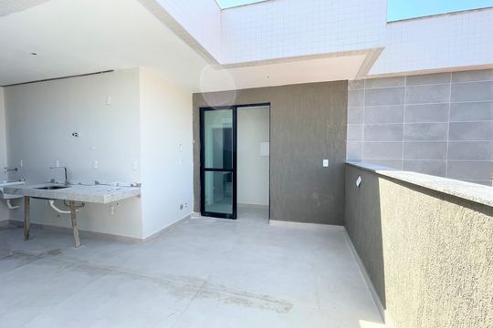 Terraço de apartamento à venda com 3 quartos, 112m² em Itapoã, Belo Horizonte