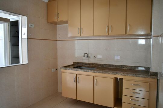 Cozinha de apartamento à venda com 1 quarto, 50m² em Parque Imperial, São Paulo