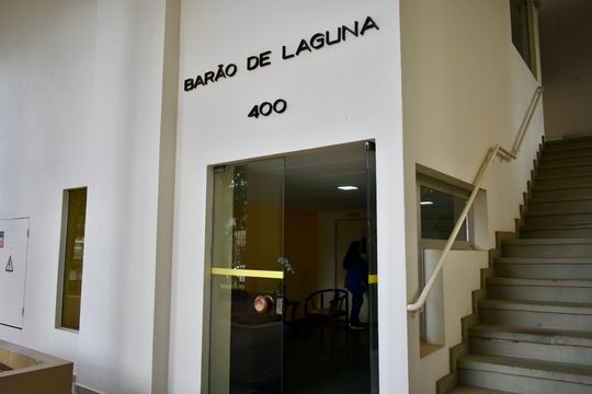 Hall de entrada de apartamento à venda com 1 quarto, 50m² em Parque Imperial, São Paulo