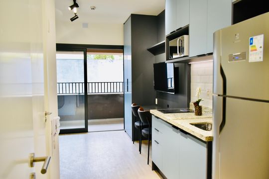 Studio de kitnet/studio para alugar com 1 quarto, 22m² em Vila Clementino, São Paulo