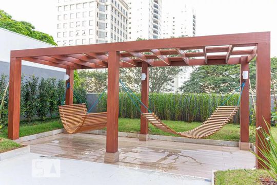 Área comum de apartamento à venda com 3 quartos, 106m² em Vila Dom Pedro I, São Paulo