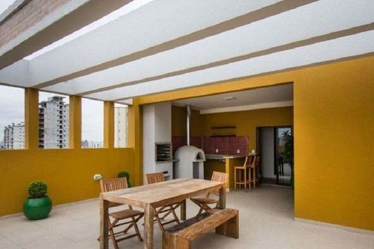 Apartamento à venda com 1 quarto, 41m² em Vila Valparaíso, Santo André