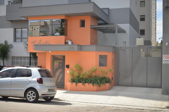 Fachada do Prédio de apartamento para alugar com 2 quartos, 60m² em Vila Sao Pedro, Santo André