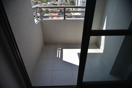 Varanda da Sala de apartamento para alugar com 2 quartos, 60m² em Vila Sao Pedro, Santo André