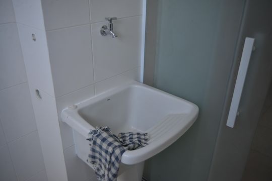 Área de Serviço de apartamento para alugar com 2 quartos, 60m² em Vila Sao Pedro, Santo André