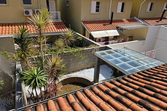 Vista da Sacada de casa de condomínio à venda com 3 quartos, 110m² em Medeiros, Jundiaí