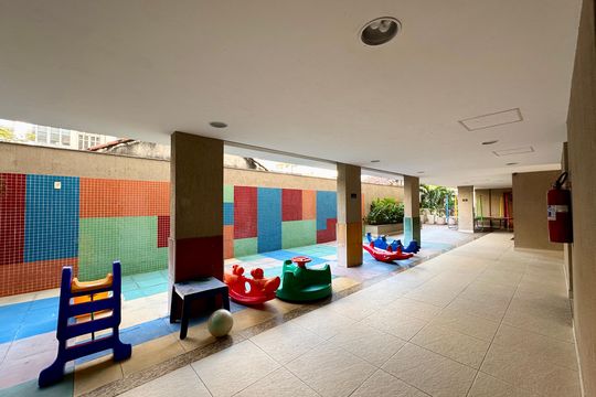Área comum de apartamento à venda com 3 quartos, 184m² em Botafogo, Rio de Janeiro