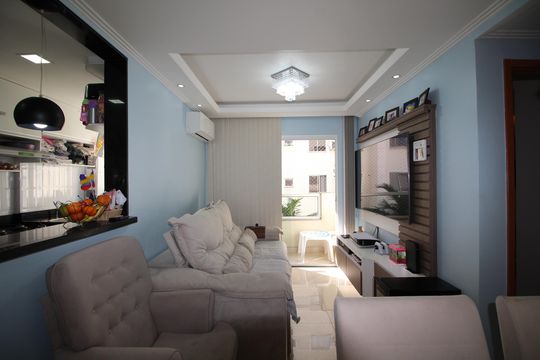 Sala de apartamento à venda com 2 quartos, 50m² em Taquara, Rio de Janeiro